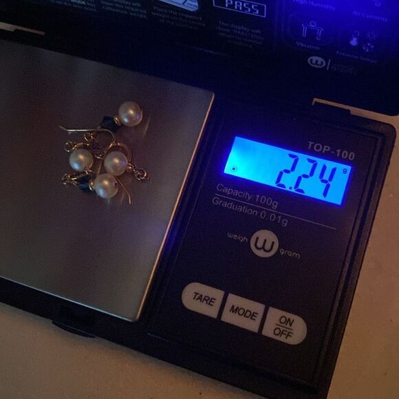 14k gold earrings - Picture 6 of 6